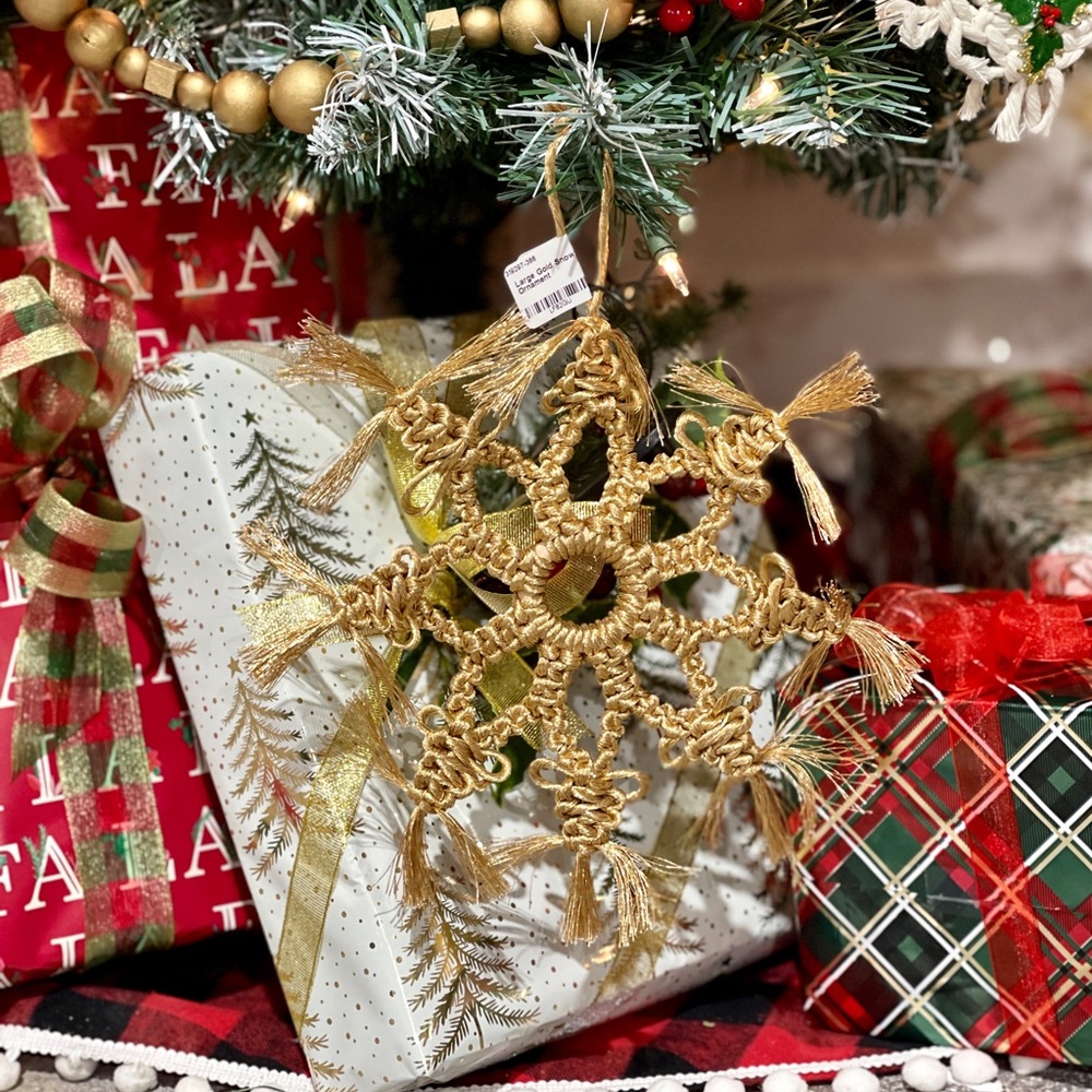 CUSTOM ONLY Macramé Snowflakes Handmade